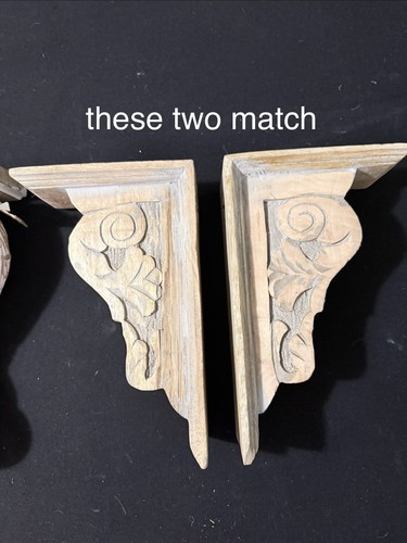 Large wood corbel bracket - corbel,