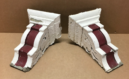 Antique pair small - pair, corbels